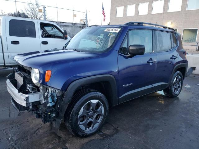 JEEP RENEGADE S 2018 with VIN ZACCJBABXJPH67422 - Photo from auction