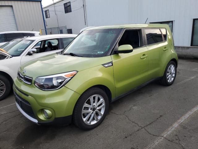 KIA SOUL + 2018 with VIN KNDJP3A5XJ7897185 - Photo from auction