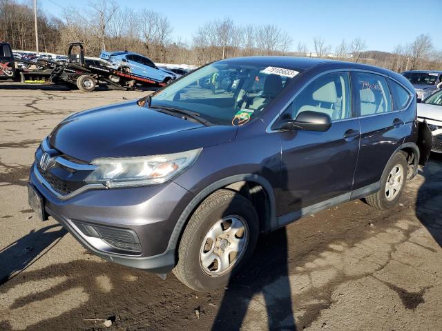 HONDA CR-V LX 2016 with VIN 2HKRM4H35GH602343 - Photo from auction