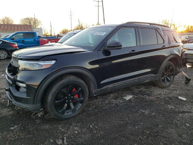 FORD EXPLORER S 2023 with VIN 1FM5K8GC1PGA14632 - Photo from auction