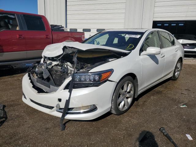 ACURA RLX 2014 with VIN JH4KC1F32EC001338 - Photo from auction