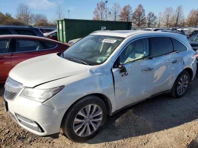 ACURA MDX TECHNO 2016 with VIN 5FRYD4H40GB008812 - Photo from auction
