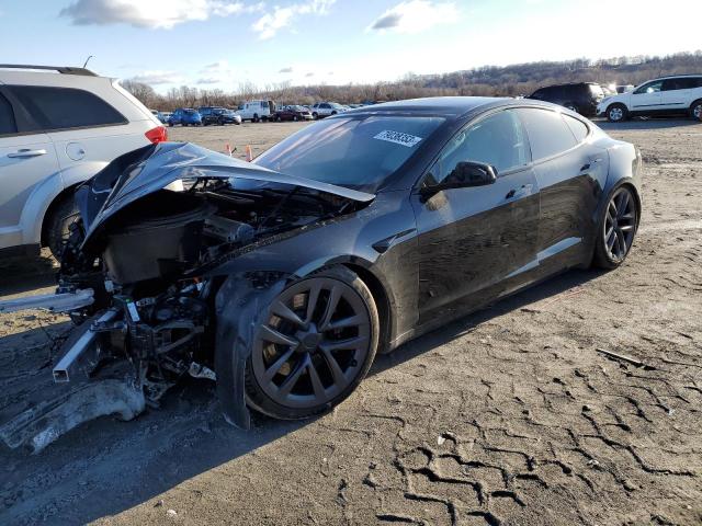 TESLA MODEL S 2021 with VIN 5YJSA1E67MF451295 - Photo from auction