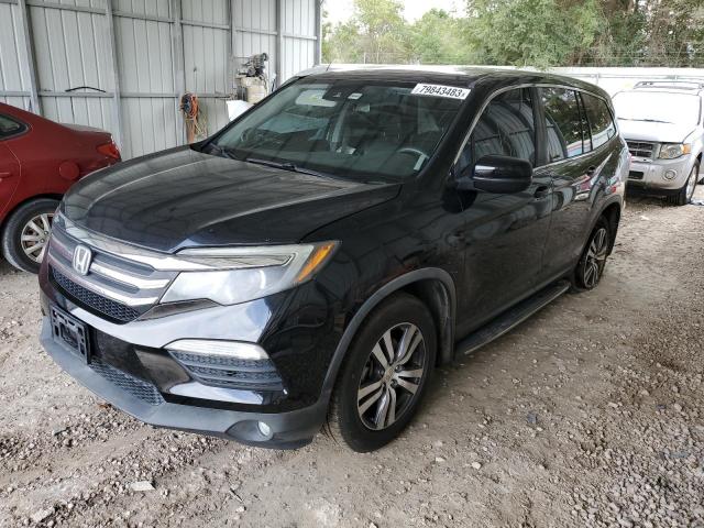 HONDA PILOT EXL 2016 with VIN 5FNYF5H61GB005923 - Photo from auction