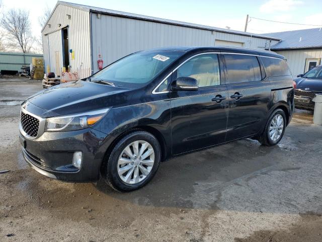 KIA SEDONA EX 2015 with VIN KNDMC5C15F6056841 - Photo from auction