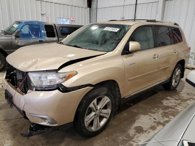 TOYOTA HIGHLANDER 2013 with VIN 5TDDK3EH0DS189053 - Photo from auction