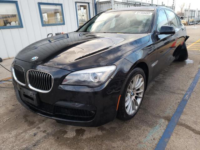 BMW 750LI 2012 with VIN WBAKC8C5XCC434965 - Photo from auction