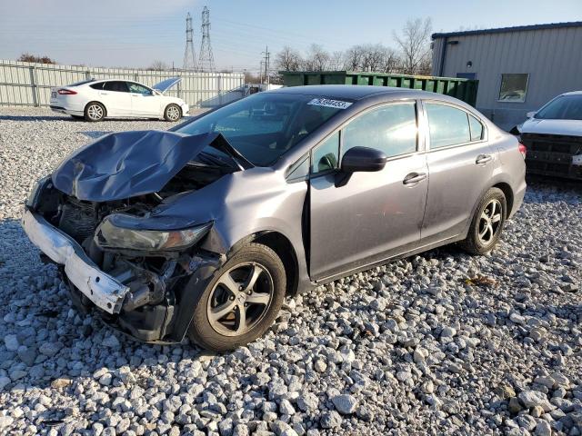 HONDA CIVIC SE 2015 with VIN 19XFB2F72FE046756 - Photo from auction