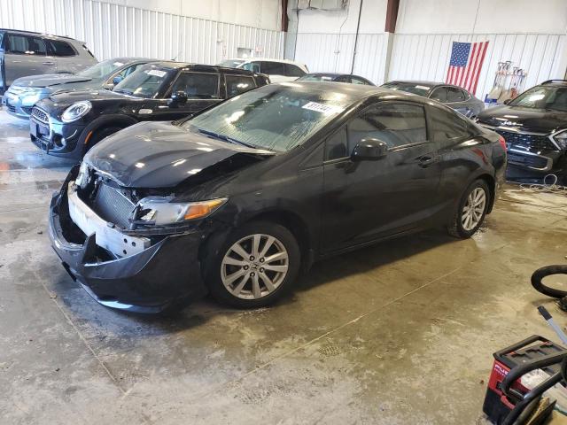 HONDA CIVIC EX 2012 with VIN 2HGFG3B89CH541592 - Photo from auction