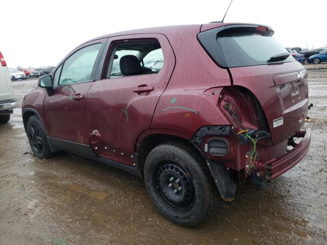 Photo 2 from auction – 2016 CHEVROLET TRAX LS with VIN 3GNCJKSB2GL256701