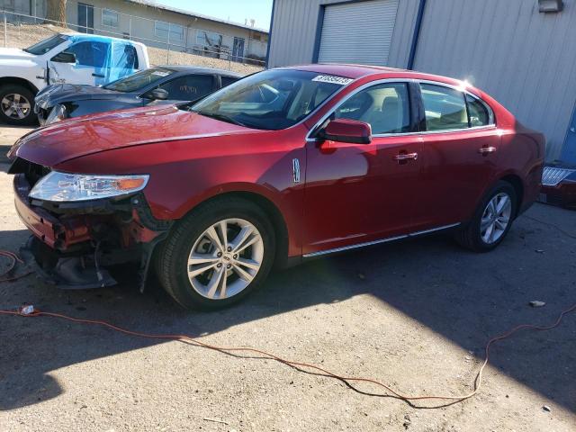 LINCOLN MKS 2009 with VIN 1LNHM93R79G627588 - Photo from auction