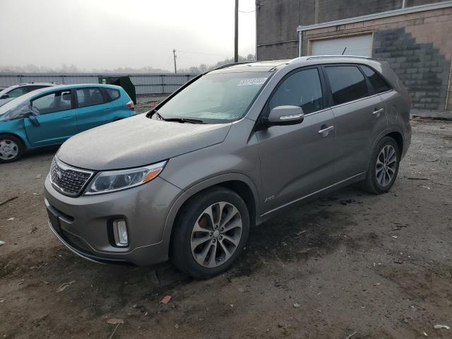 KIA SORENTO SX 2014 with VIN 5XYKWDA72EG435498 - Photo from auction