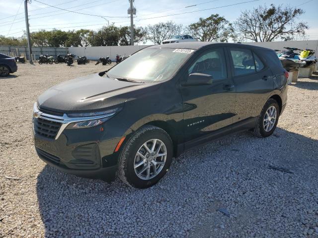 CHEVROLET EQUINOX LS 2023 with VIN 3GNAXHEG5PL254201 - Photo from auction