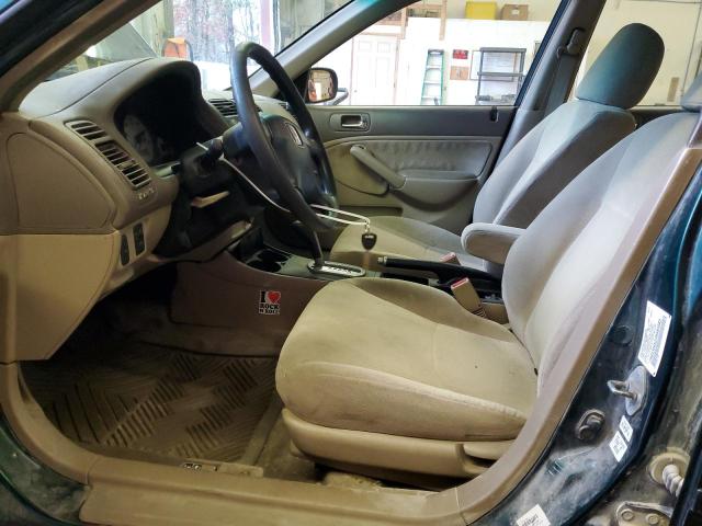 Photo 7 from auction – 2002 HONDA CIVIC LX with VIN 2HGES16522H583583