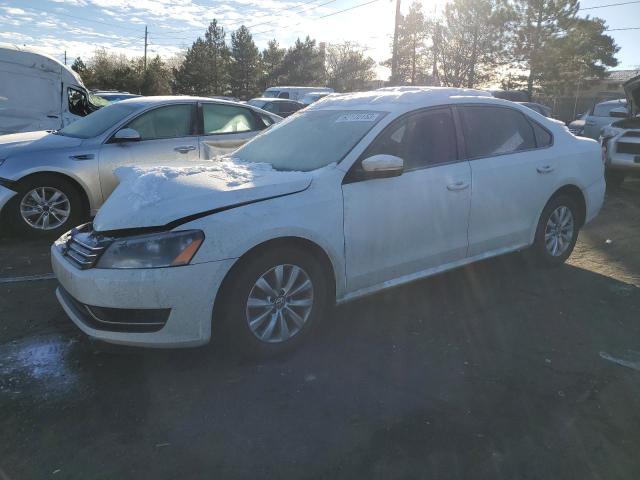VOLKSWAGEN PASSAT S 2015 with VIN 1VWAS7A30FC004408 - Photo from auction
