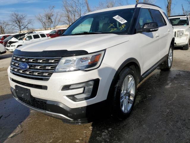 FORD EXPLORER X 2017 with VIN 1FM5K8D86HGA54934 - Photo from auction