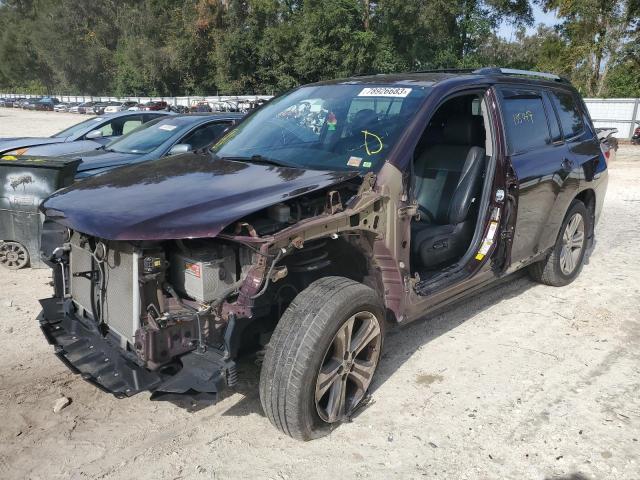 TOYOTA HIGHLANDER 2012 with VIN 5TDDK3EH4CS115620 - Photo from auction
