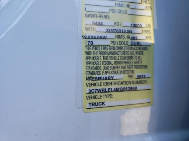 Foto 10 de la subasta – 2021 RAM 4500 con VIN 3C7WRLEL4MG562668