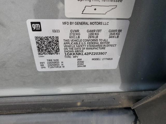 Photo 14 from auction – 2023 GMC ACADIA SLE with VIN 1GKKNKL42PZ203907