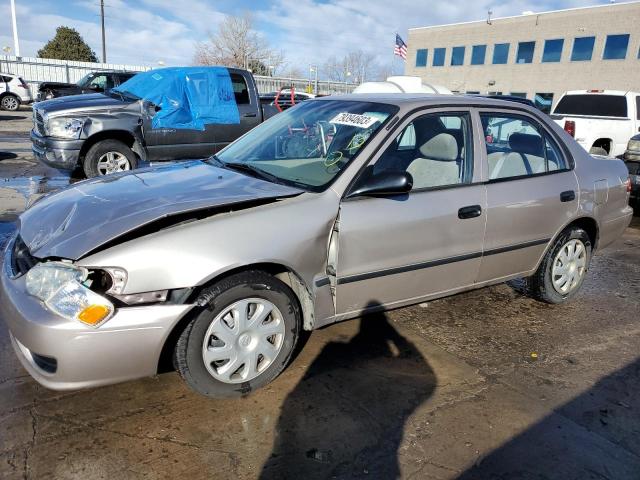 TOYOTA COROLLA CE 2002 with VIN 1NXBR12E32Z584219 - Photo from auction
