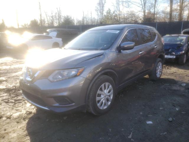 NISSAN ROGUE S 2015 with VIN KNMAT2MT9FP524517 - Photo from auction