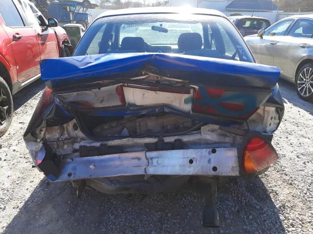 Photo 6 from auction – 1997 MAZDA PROTEGE DX with VIN JM1BC1416V0160545