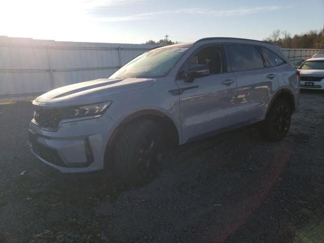 KIA SORENTO SX 2023 with VIN 5XYRKDLFXPG199782 - Photo from auction