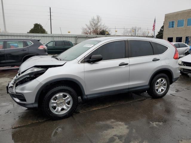 HONDA CR-V LX 2015 with VIN 5J6RM4H32FL077441 - Photo from auction