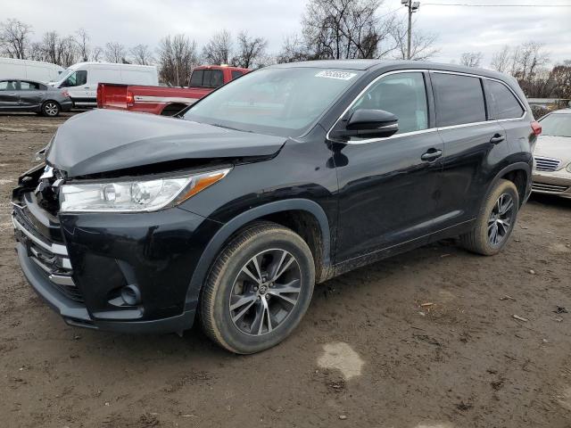 TOYOTA HIGHLANDER 2017 with VIN 5TDZARFH6HS028769 - Photo from auction