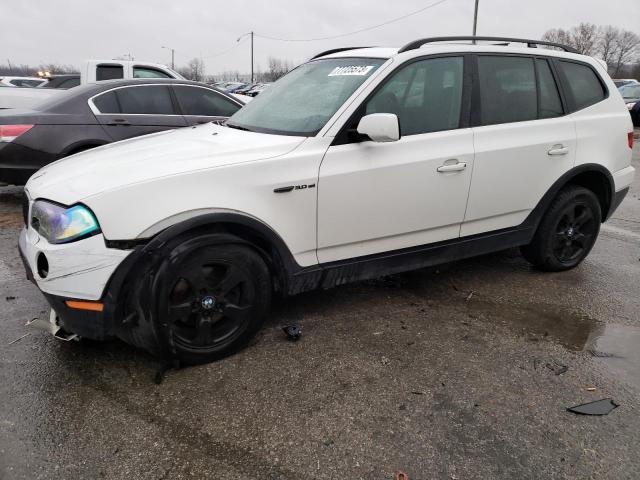 BMW X3 3.0SI 2007 with VIN WBXPC93447WF12558 - Photo from auction