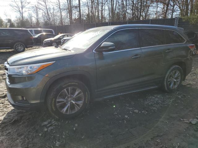 TOYOTA HIGHLANDER 2015 with VIN 5TDJKRFH2FS131811 - Photo from auction