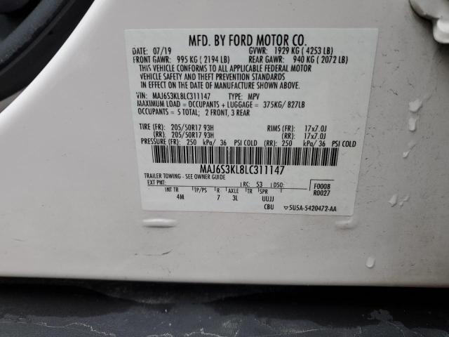 Photo 14 from auction – 2020 FORD ECOSPORT T with VIN MAJ6S3KL8LC311147