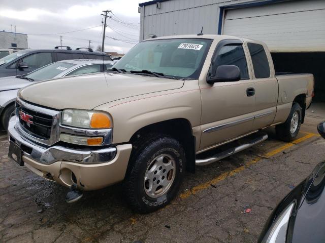 GMC NEW SIERRA 2004 with VIN 2GTEK19TX41269989 - Photo from auction