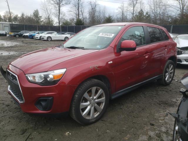 MITSUBISHI OUTLANDER 2014 with VIN 4A4AP3AUXEE021279 - Photo from auction
