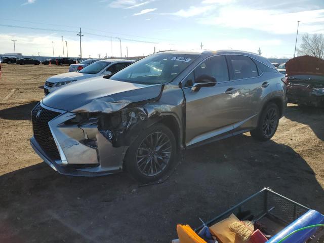 LEXUS RX 350 BAS 2017 with VIN 2T2BZMCA2HC103881 - Photo from auction