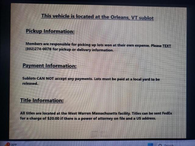 Photo 12 from auction – 2023 SUBARU OUTBACK WI with VIN 4S4BTGUDXP3172479