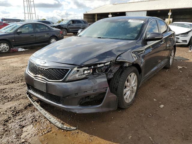 KIA OPTIMA LX 2015 with VIN 5XXGM4A74FG461828 - Photo from auction