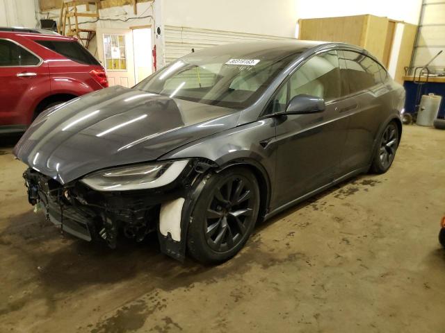 TESLA MODEL X 2022 with VIN 7SAXCBE65NF355403 - Photo from auction