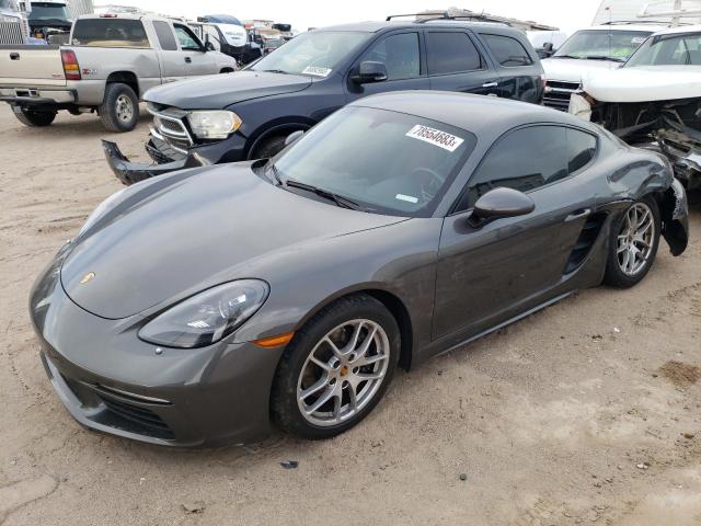 PORSCHE CAYMAN BAS 2019 مع رقم تعريف المركبة WP0AA2A81KS261338 - صورة من المزاد