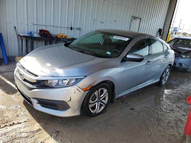 HONDA CIVIC LX 2017 with VIN 19XFC2F50HE012927 - Photo from auction