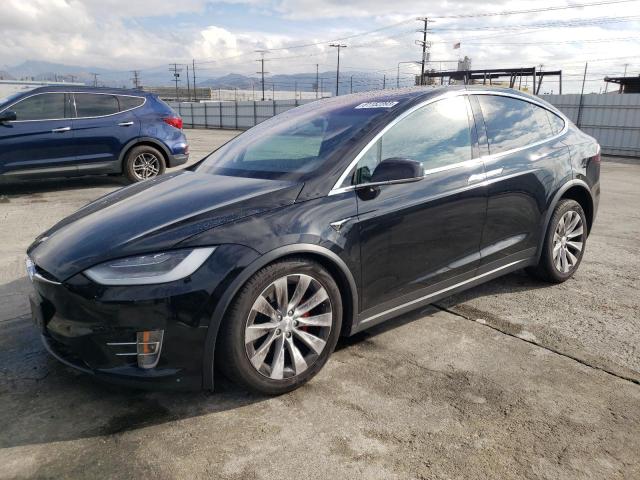 TESLA MODEL X 2020 with VIN 5YJXCAE49LF236286 - Photo from auction