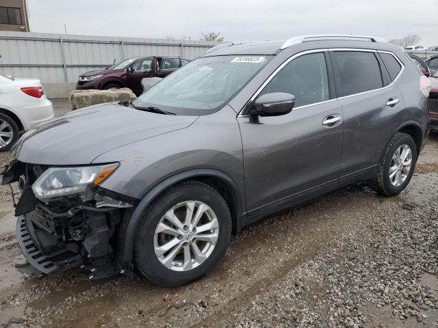 NISSAN ROGUE S 2015 with VIN KNMAT2MT6FP527164 - Photo from auction
