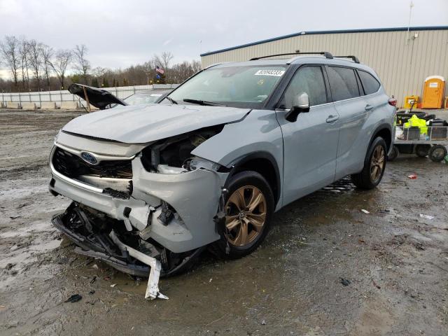 TOYOTA HIGHLANDER 2022 with VIN 5TDAARAH7NS511736 - Photo from auction