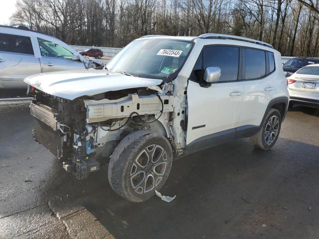 JEEP RENEGADE L 2016 with VIN ZACCJBDT6GPD15660 - Photo from auction
