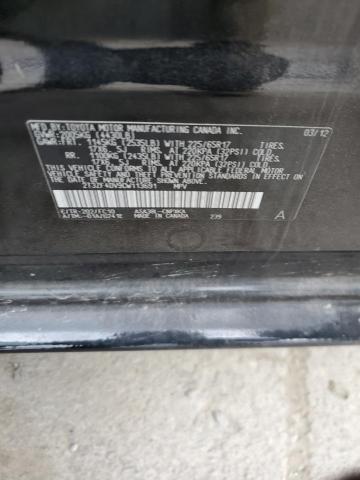 Photo 14 from auction – 2012 TOYOTA RAV4 with VIN 2T3ZF4DV9CW113691