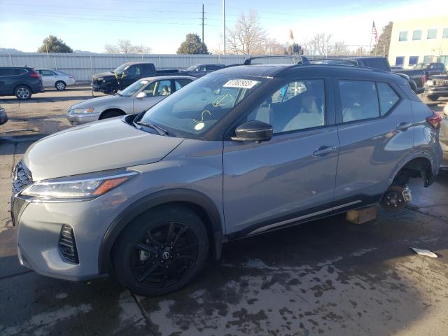 NISSAN KICKS SR 2022 with VIN 3N1CP5DV8NL486887 - Photo from auction