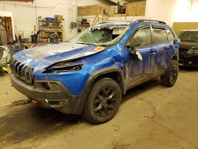 JEEP CHEROKEE T 2018 with VIN 1C4PJMBX1JD576459 - Photo from auction