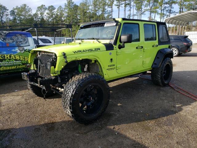JEEP WRANGLER U 2017 with VIN 1C4BJWDG0HL522055 - Photo from auction