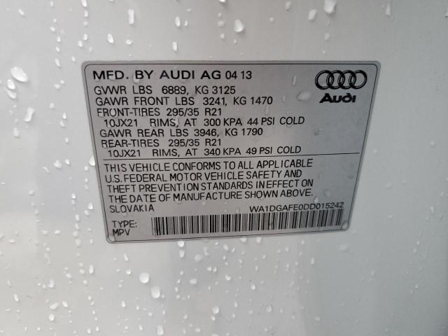 Photo 14 from auction – 2013 AUDI Q7 PRESTIG with VIN WA1DGAFE0DD015242