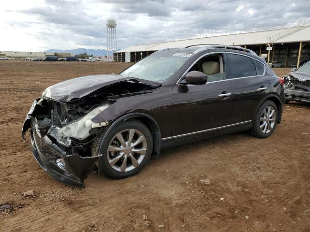 INFINITI EX35 BASE 2010 with VIN JN1AJ0HP6AM702209 - Photo from auction
